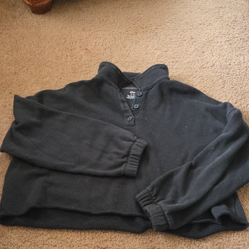Aerie Varsity Crop Sweatshirt